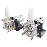 Large Flow Peristaltic Pump Easy-to-Install Peristaltic Pump 12V/24V Metering Pump Vacuum Pump 500mL