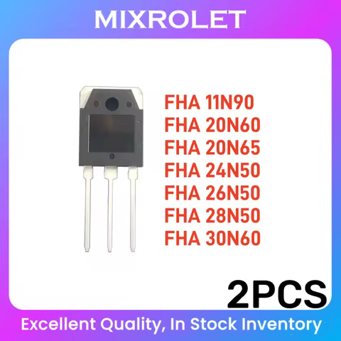 (2pcs) FHA11N90 FHA20N60 FHA20N65 FHA24N50 FHA26N50 FHA28N50 FHA30N60 FET MOS TO-3P Original In Stoc