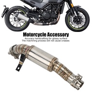 รถจักรยานยนต์ท่อไอเสียกลาง Link ท่อสแตนเลสสำหรับ Benelli Leoncino 500 BJ500