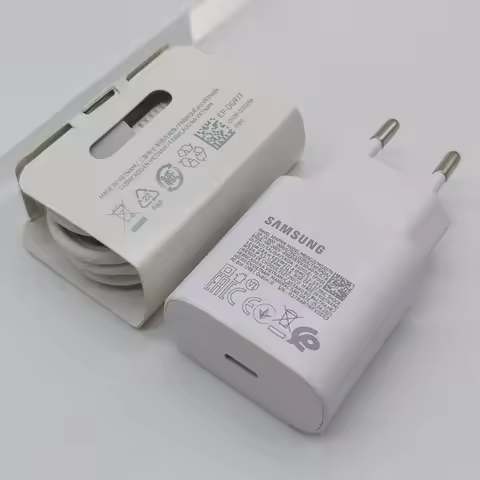 Samsung 25W Charger PD Super Fast Charge Power Adapter For Galaxy S20 S21 S22 S23 S24 Note 20 Ultra 