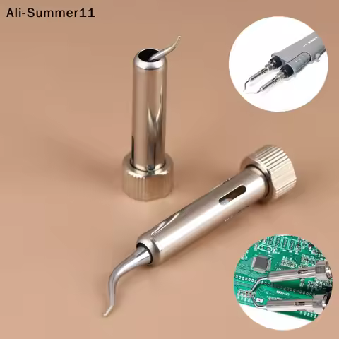 【A6L】1Pair 938D Portable Hot Tweezers Mini Soldering Station Solder Tips For BGA SMD Repairing Acces