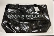 (全新)DEAN & DELUCA 黑色帆布袋環保袋