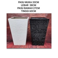 QUALITY FIBERGLASS POT PASU BUNGA LUBANG