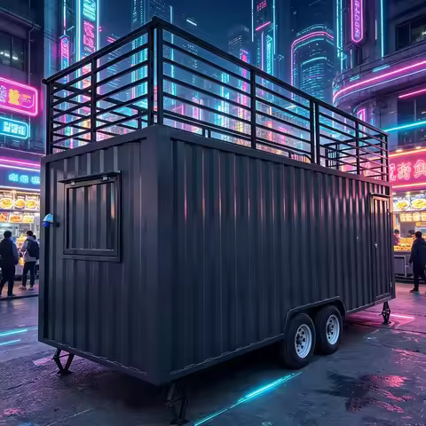 Customized 20FT/40FT Shipping Container House / Shop Container / Modified Container Bar Container Ki