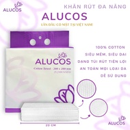 ⭐ Khăn Mặt Khô ALUCOS Đa Năng Dùng 1 Lần  Khăn Giấy Lau Đa Năng - monster BEAUTY