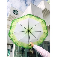 payung niaga payung lipat Payung Kubis Cina ZYS Payung Pelindung Matahari Vinyl Kreatif Sunny Rain P