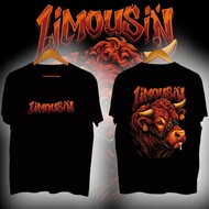 Limosin cow farmer t-shirt, young farmer t-shirt, cow t-shirt