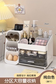 กล่องใส่เครื่องสำอาง Acrylic Dustproof Lipstick Organizer Desktop Makeup Storage Box Vanity Shelf กล