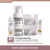 ORIGINAL Ms Glow Luminous Package New + DTE Mini Skincare for Acne Scars and Brightens Glowing Face