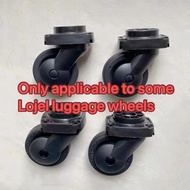 1 Pair replacement part Lojel Roger luggage wheel universal wheel accessories Crown CROW trolley han