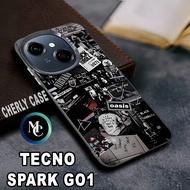 Hologram case TECNO SPARK GO1/CC26 hologram case TECNO SPARK GO1/Casing TECNO SPARK GO1/Softcase