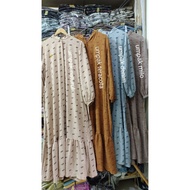 MIGAL CRINCLE SYMPONY PB 132 / TERBARU DRESS CRINCLE KEKINIAN / DRESS DAILY MODEL ABAYA UMPAK DAN BA