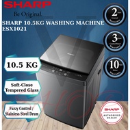 SHARP 10.5KG TOP LOADING WASHING MACHINE ESX1021