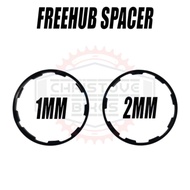 CASSETTE FREEHUB SPACER 1MM 2MM