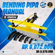 New Mesin Bending Pipa Manual/Mesin Pembengkok Pipa Hidrolik Manual 3