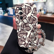 Casing Hp Untuk Realme C65 4G Case HP Cinta Rantai Casing Kesing Silikon Kasing Gelombang Cesing Sof