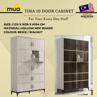 Atmua Furniture Tina 10 Door 8 Door 6 Door Cabinet Bookshelf Storage Cabinet Wardrobe