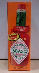 【小如的店】COSTCO好市多代購~TABASCO 泰式辣椒醬-原味(每瓶355ml)玻璃瓶 5781