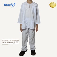 Baju Melayu Sekolah Agama Johor Set Teluk Belanga-Koshibo