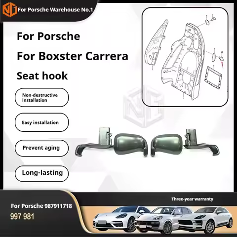 For Porsche 718 Cayman 911 Seat Hook 987 Interior Accessories Car Organization