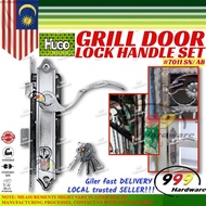 999 main door handle lock set 7011 / grill door mortise lock / pagar kunci pintu tangan / st guchi t