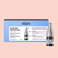 LOREAL Aminexil Advanced 6 ML. X 10 ขวด ชุดเซรั่มหนังศีรษะลดผมขาดร่วง กระตุ้นการเกิดใหม่ของเส้นผมดูห