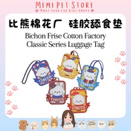 Bichon Frise Cotton Factory Classic Series Luggage Tag