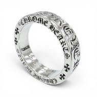 全新 ◇ CHROME HEARTS Spacer Forever 6毫米戒指，925純銀，JP21號，重12.4克，男士款