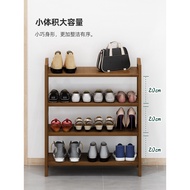 HY-16💞Multi-Layer Doorway Shoe Rack Simple Bamboo Storage Rack Multi-Layer Shoe Rack Entry Household Shoe Cabinet Storag