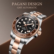 2026 New 1662 PAGANI DESIGN GMT Automatic Watch 40mm Men Wristwatch Top Brand 100M Waterproof Mechan