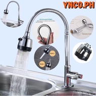 Mitsushi Kitchen Faucet 360 Flexible Pull Faucet with Sprayer Stainless Sink Wash Tap