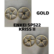 SPORT RIM ENKEI SP522 KRISS II SIAP BEARING BUSH GOLD BLACK KRISS 2 KRISS-2 KRISS120 5 KAKI 522