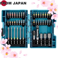 Makita 43-piece socket set of bits for impact driver with hexagonal 6.35 mm shank and case B-55697 [Parallel import].