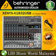 Behringer XENYX-X1832USB Premium 18 Input Portable Mixer (XENYXX1832USB XENYX X1832USB)