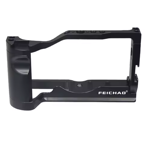 FEICHAO Aluminum M6 Mark2 Camera Cage Form-fitting Rig w Cold Shoe Mount for ARRI Handle for Canon E