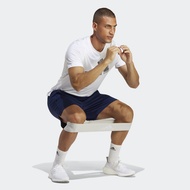adidas เทรนนิง กางเกงเทรนนิงขาสั้น Train Essentials All Set ผู้ชาย สีน้ำเงิน IB8162