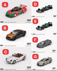 ****預訂 pre-order****   MINI GT 990 RX7 991 Bentley 998 BMW Z8 999 1001 Aston Martin F1 1002 Bugatti 