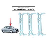 Proton Waja Roof Moulding Clip – White / Black