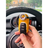 Key Case Cover Chain Union Jack For Mini Cooper JCW F54 F55 F56 F57 F60 Clubman Countryman Car Acces