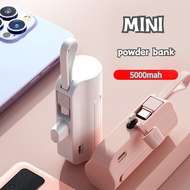 [SG Stock] 5000mah Mini PowerBank Fast Charging Portable Charger Small Lightweight Power Bank for Iphone/Android