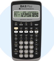 收/徵求Texas Instruments BA II Plus 財務計算機