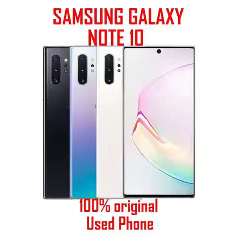 Samsung Galaxy Note 10 6.3" N970U1 N970U N970 8GB RAM + 256GB ROM Snapdragon 855 Octa-core Original 