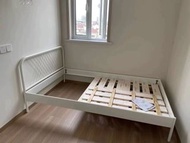 Ikea單人床架連全新訂製床板nesttun