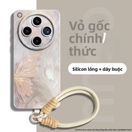 Ốp lưng GGUU cho Oppo Find X8 Pro/X7 Ultra bằng silicon chống rơi có dây đeo