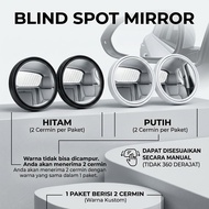 DH 360 Degree Car Motorcycle Blind Spot Rearview Mirror HD Blind Spot Blind Spot Rearview Mirror wit