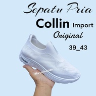 sepatu PRIA COLLIN SKW rajut terbaru import