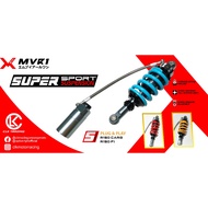 MVR1 REAR Shock Full Adjustable 285mm Shock Suspension R150 Fi Carb