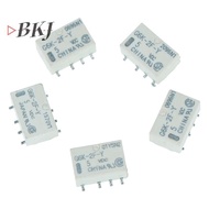 [BKJ] 5pcs dc 5v smd g6k-2f-y signal relay 8pin for omron relay [New]