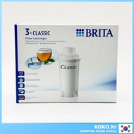 Brita Classic Filter Element 3P/Individual Packaging/Water Purifier with FREEBIES