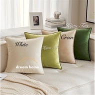 Suede sofa cushion cover 30x30 40x40 45x45 50x50 60x60 can be customized